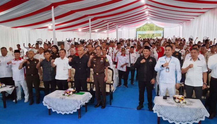Suasana acara Safari Ramadhan dalam rangka optimalisasi Program Jaga Desa bersama DPC ABPEDNAS Kabupaten Karawang. (Dok. Istimewa)